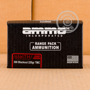 Image of Stelth 300 AAC Blackout rifle ammunition.