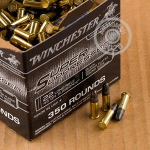  .22 Long Rifle ammo for sale at AmmoMan.com - 350 rounds.