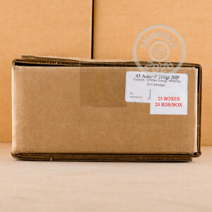 Image detailing the brass case and boxer primers on the Corbon ammunition.