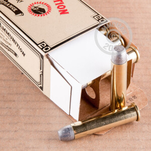 Image detailing the brass case on the Black Hills Ammunition ammunition.