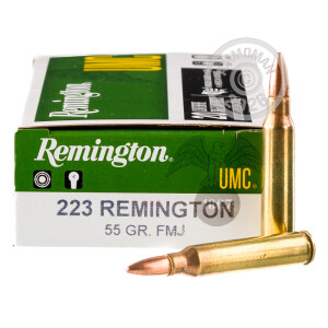 An image of 223 Remington ammo made by Remington at AmmoMan.com.