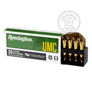 A photo of a box of Remington ammo in 223 Remington.