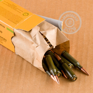 Photograph showing detail of 5.45X39 TELA IMPEX 65 GRAIN FMJ (750 ROUNDS)