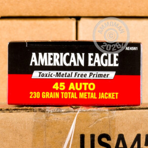 Image of .45 Automatic pistol ammunition at AmmoMan.com.