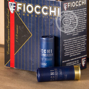 Picture of 2-3/4" 12 Gauge ammo made by Fiocchi in-stock now at AmmoMan.com.