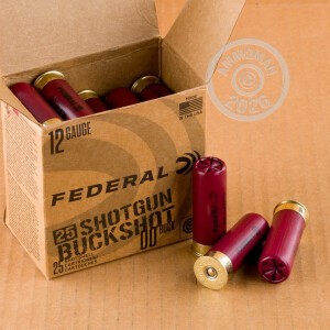 Picture of 2-3/4" 12 Gauge ammo made by Federal in-stock now at AmmoMan.com.