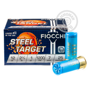 Photograph showing detail of 12 GAUGE FIOCCHI LOW RECOIL STEEL 2-3/4" #7 SHOT (25 ROUNDS)