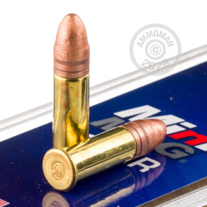 Photograph showing detail of 22 LR CCI MINI-MAG 40 GRAIN CPRN (100 ROUNDS)