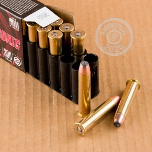 Photograph showing detail of 45-70 GOVERNMENT FEDERAL AMERICAN EAGLE SUBSONIC 300 GRAIN TARGET HP (200 ROUNDS)
