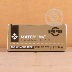 Image of 308 / 7.62x51 rifle ammunition at AmmoMan.com.