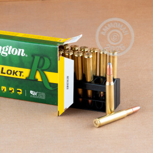 Photograph showing detail of 30-06 SPRINGFIELD REMINGTON CORE-LOKT 180 GRAIN SP (200 ROUNDS)