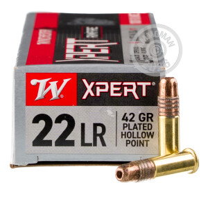 Image of the 22 LR WINCHESTER XPERT 42 GRAIN CPHP (2000 ROUNDS) available at AmmoMan.com.