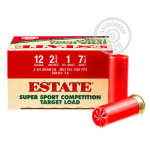  ammo made by Estate Cartridge with a 2-3/4" shell.