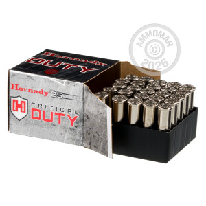 Image of 357 MAGNUM HORNADY CRITICAL DUTY 135 GRAIN JHP (250 ROUNDS)