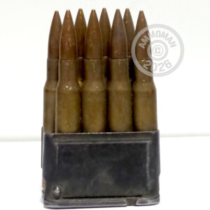 Photo of 30.06 Springfield Full Metal Jacket (FMJ) ammo by Military Surplus for sale.