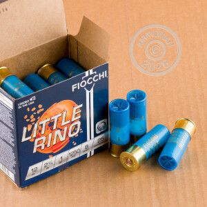 Photograph showing detail of 12 GAUGE FIOCCHI LITTLE RINO 2-3/4" GRAIN #8 SHOT (250 ROUNDS)