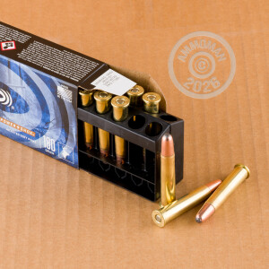 Photo detailing the 360 BUCKHAMMER FEDERAL POWER-SHOK 180 GRAIN JSP (20 ROUNDS) for sale at AmmoMan.com.