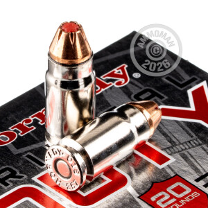 Photograph showing detail of .357 SIG HORNADY CRITICAL DUTY 135 GRAIN JHP (20 ROUNDS)