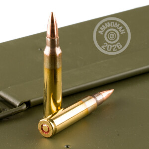 Photo of 5.56x45mm FMJ-BT ammo by PMC for sale.