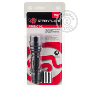 Image of the Streamlight ProTac HL Tactical Light 750 Lumens Black Aluminum 5.4 Inches 88040 available at AmmoMan.com.