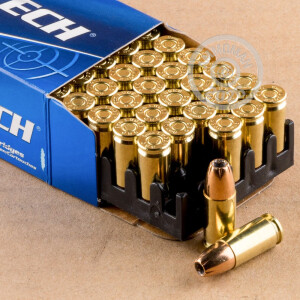 Photo detailing the 9MM MAGTECH SUBSONIC 147 GRAIN JHP (1000 ROUNDS) for sale at AmmoMan.com.