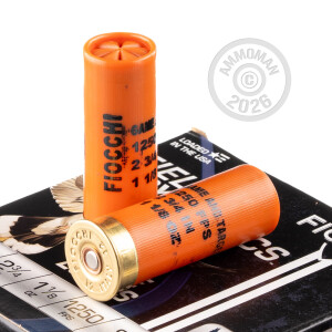  ammo made by Fiocchi with a 2-3/4" shell.