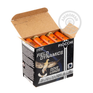  ammo made by Fiocchi with a 2-3/4" shell.