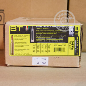 Photo of 308 / 7.62x51 Nosler Ballistic Tip ammo by Nosler Ammunition for sale.