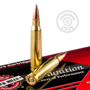 Photo detailing the 223 REM BLACK HILLS 62 GRAIN TSX (50 ROUNDS) for sale at AmmoMan.com.