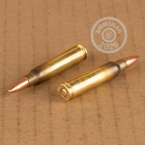Image of 5.56x45mm rifle ammunition at AmmoMan.com.
