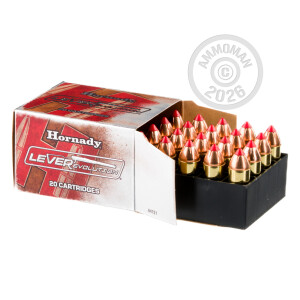 Image of the 45 COLT HORNADY LEVEREVOLUTION 225 GRAIN FTX AMMO (200 ROUNDS) available at AmmoMan.com.