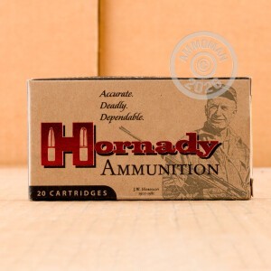 Image of 300 AAC Blackout ammo by Hornady that's ideal for hunting varmint sized game, hunting wild pigs, whitetail hunting.