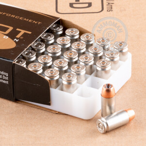 Photo detailing the 40 S&W SPEER LE GOLD DOT 165 GRAIN JHP (50 ROUNDS) for sale at AmmoMan.com.