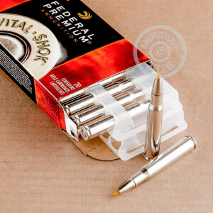 Image of the 30-06 SPRINGFIELD FEDERAL VITAL-SHOK 165 GRAIN TROPHY BONDED TIP (20 ROUNDS) available at AmmoMan.com.