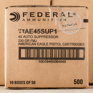 Image of .45 Automatic pistol ammunition at AmmoMan.com.