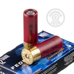 Photograph showing detail of 12 GAUGE FEDERAL POWER-SHOK 2-3/4" 1-1/4OZ TRUBALL SLUG (5 ROUNDS)