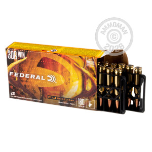 Image of .308 WIN. FEDERAL FUSION 180 GRAIN (20 ROUNDS)