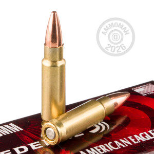 Photograph showing detail of 5.7x28MM FEDERAL AMERICAN EAGLE 40 GRAIN FMJ (50 ROUNDS)