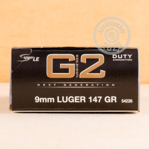 Photo detailing the 9MM SPEER LE GOLD DOT G2 147 GRAIN JHP (1000 ROUNDS) for sale at AmmoMan.com.