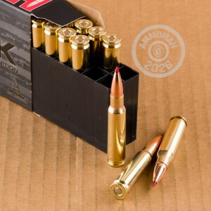 A photograph of 20 rounds of 168 grain 308 / 7.62x51 ammo with a ELD Match bullet for sale.