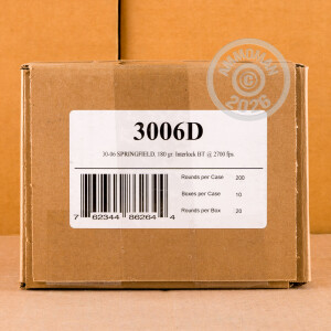 Photograph showing detail of 30-06 FIOCCHI FIELD DYNAMICS 180 GRAIN PSP (20 ROUNDS)