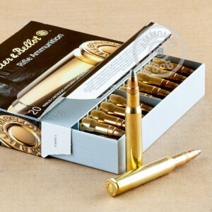 Photo detailing the 30-06 SPRINGFIELD SELLIER & BELLOT 150 GRAIN SPCE (400 ROUNDS) for sale at AmmoMan.com.