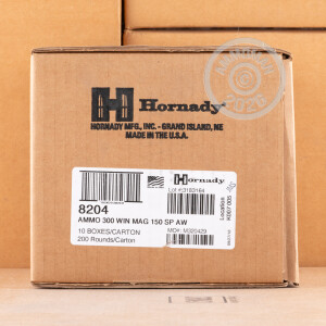 Image of 300 WIN MAG HORNADY AMERICAN WHITETAIL 150 GRAIN INTERLOCK SP (200 ROUNDS)