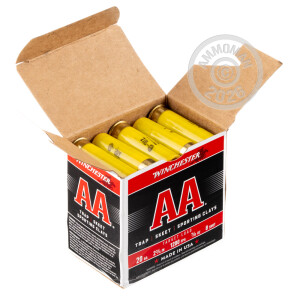 Image of the 20 GAUGE WINCHESTER AA TARGET 2-3/4" #8 SHOT (250 ROUNDS) available at AmmoMan.com.