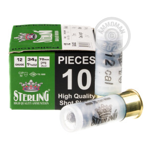 Image of the 12 GAUGE STERLING 2-3/4" 00 BUCK (200 ROUNDS) available at AmmoMan.com.