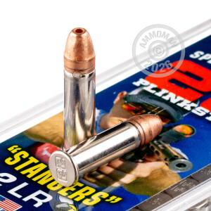  rounds of 22 Long Rifle (LR) ammunition for sale at AmmoMan.com.