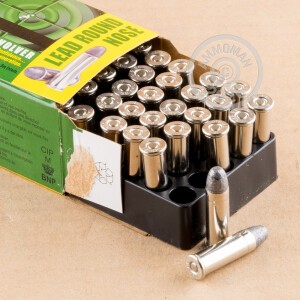 Photograph showing detail of 38 SPECIAL REMINGTON TARGET 158 GRAIN LRN (50 ROUNDS)