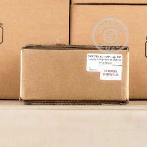 Image of the 38 SUPER +P CORBON 115 GRAIN JHP (20 ROUNDS) available at AmmoMan.com.