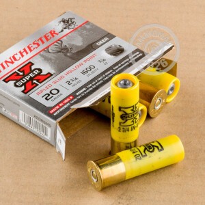 Image of 20 GAUGE WINCHESTER SUPER-X 2-3/4" 3/4 OZ. HP RIFLED SLUG (250 ROUNDS)