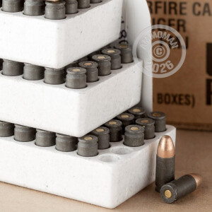 Photograph showing detail of 9MM LUGER WINCHESTER USA FORGED 115 GRAIN FMJ (750 ROUNDS)